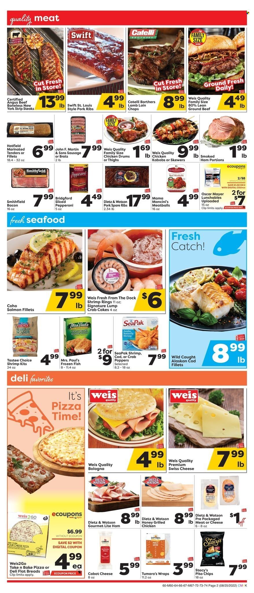 Weis (MD, NY, PA) Weekly Ad Flyer Specials August 25 to October 5, 2022