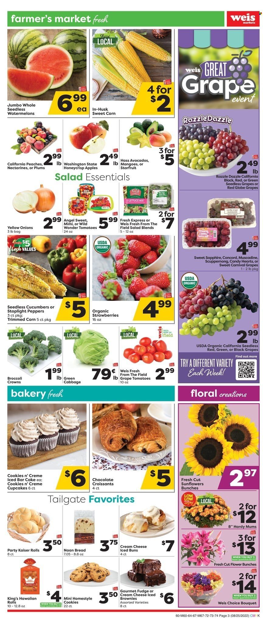 Weis (MD, NY, PA) Weekly Ad Flyer Specials August 25 to October 5, 2022