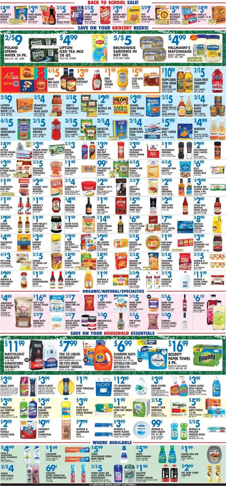 Associated Supermarkets (NY) Weekly Ad Flyer Specials August 26 to September 1, 2022