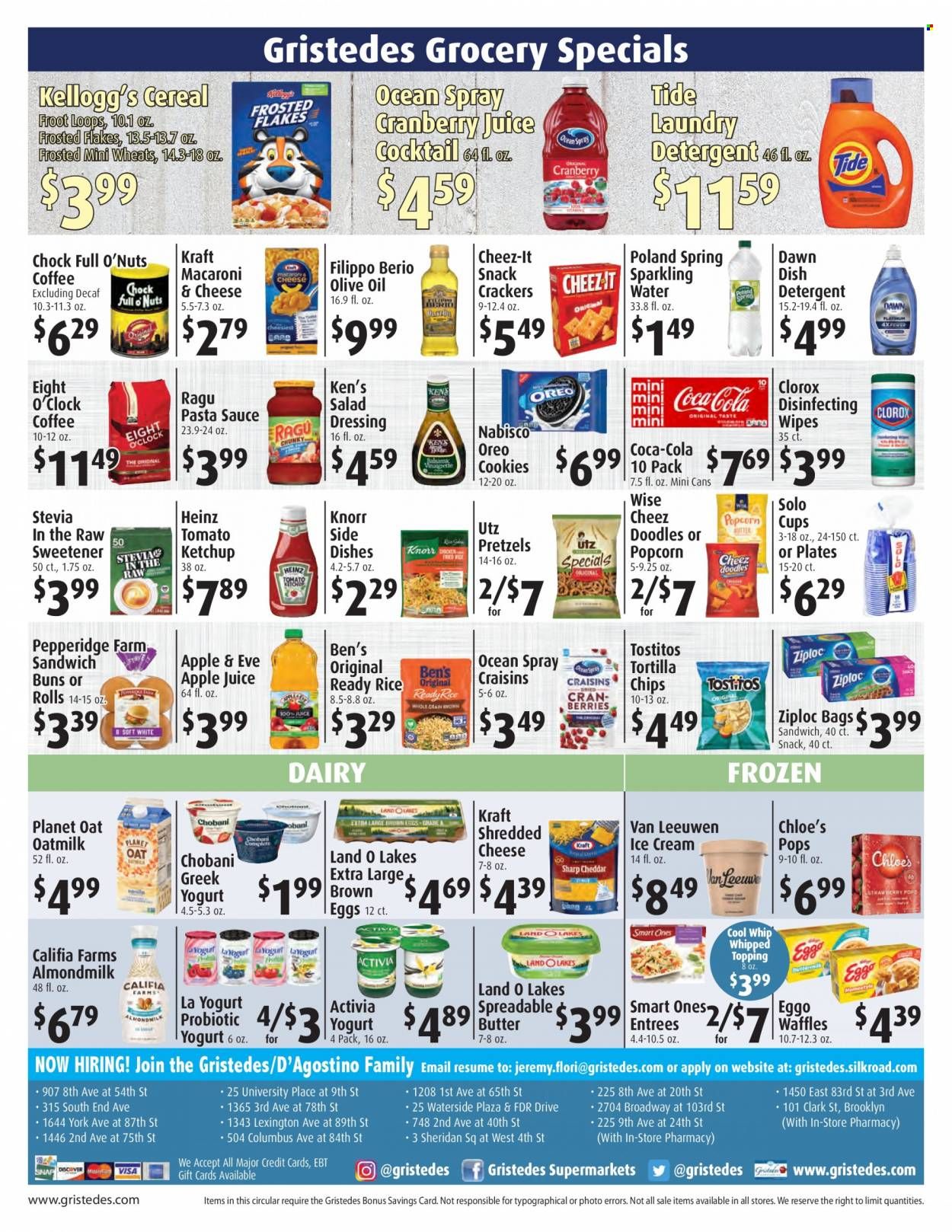 Gristedes (NY) Weekly Ad Flyer Specials August 26 to September 1, 2022