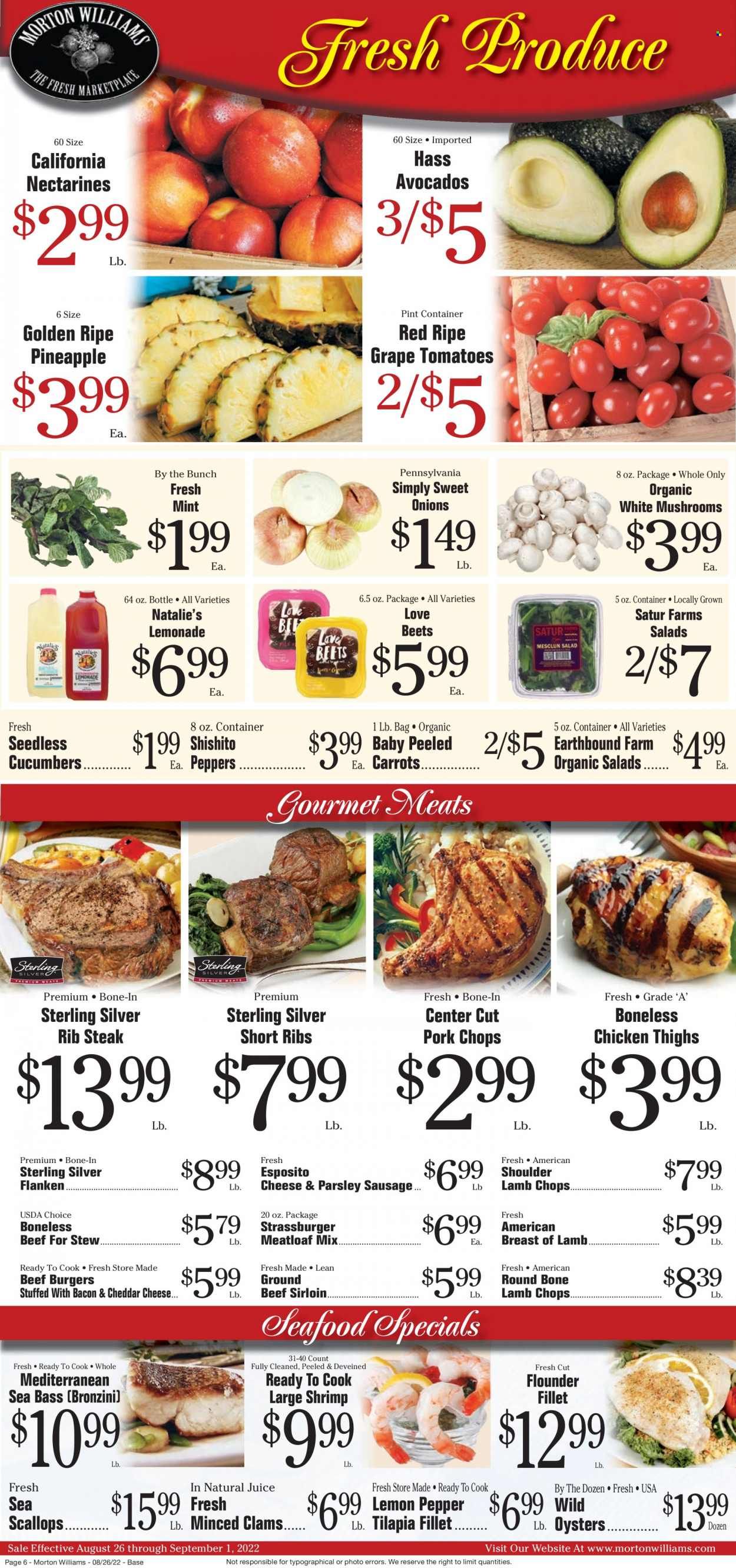 Morton Williams (NY) Weekly Ad Flyer Specials August 26 to September 1, 2022