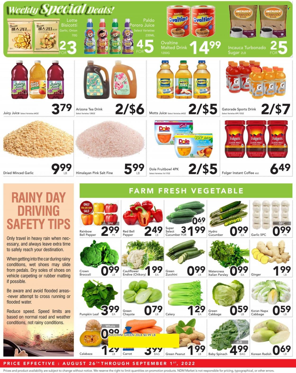 Nam Dae Mun Farmers Market (GA) Weekly Ad Flyer Specials August 26 to September 1, 2022