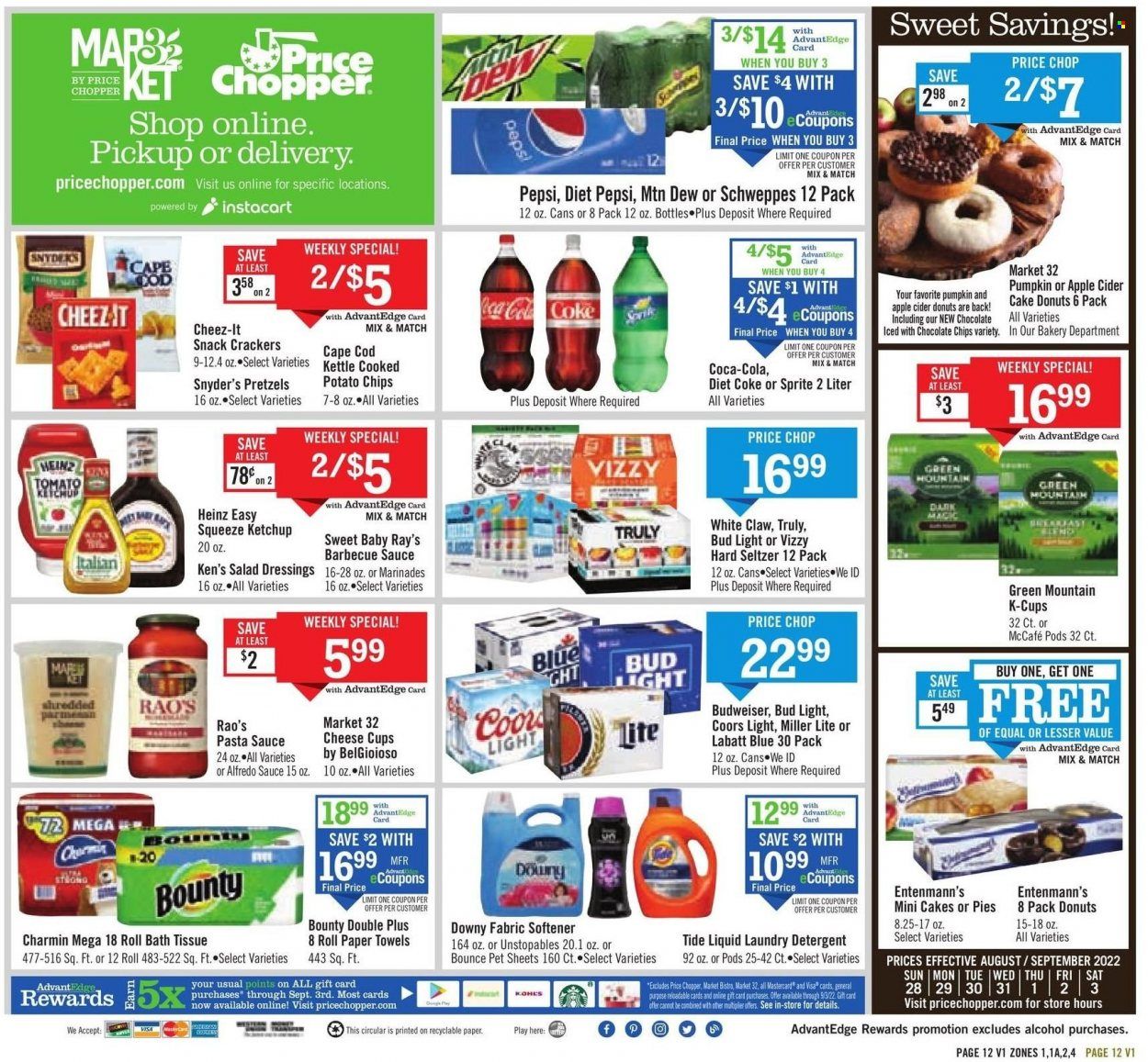Price Chopper (CT, NY, PA, VT) Weekly Ad Flyer Specials August 28 to September 3, 2022