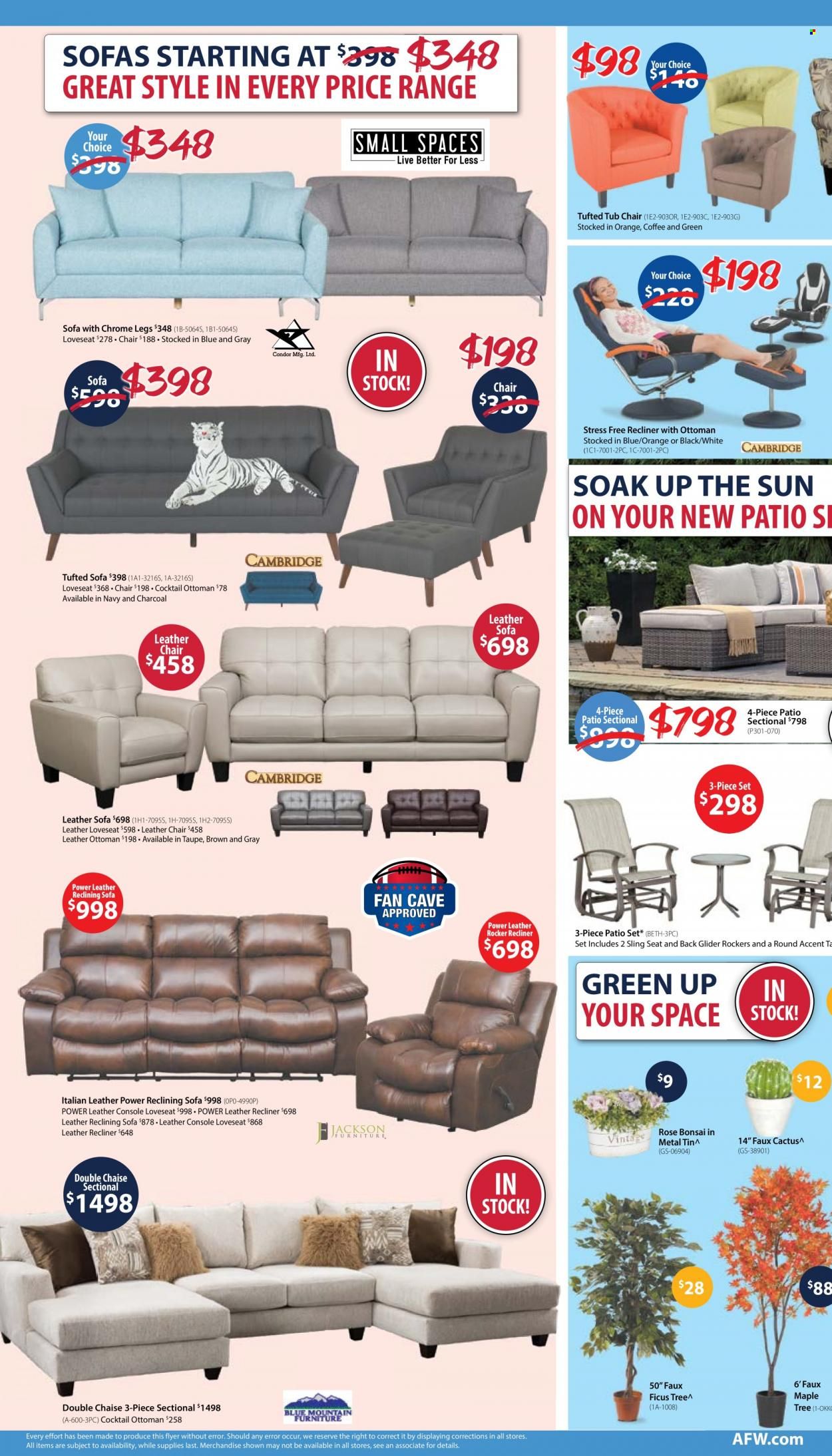 American Furniture Warehouse (AZ, CO, TX) Weekly Ad Flyer Specials August 28 to September 3, 2022