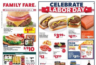 Family Fare (MI) Weekly Ad Flyer Specials August 28 to September 5, 2022