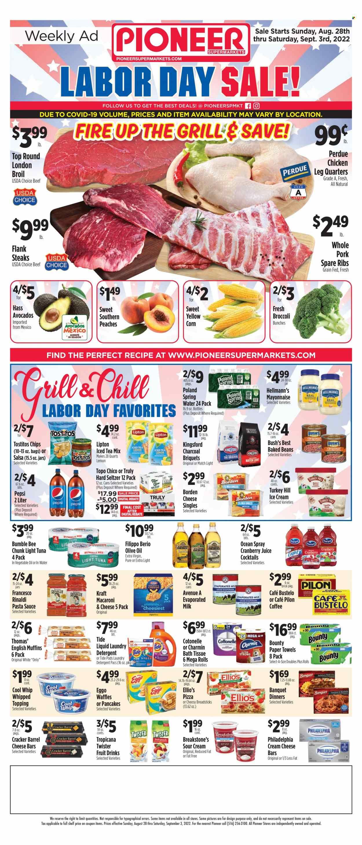 Pioneer Supermarkets (NJ, NY) Weekly Ad Flyer Specials August 28 to September 3, 2022