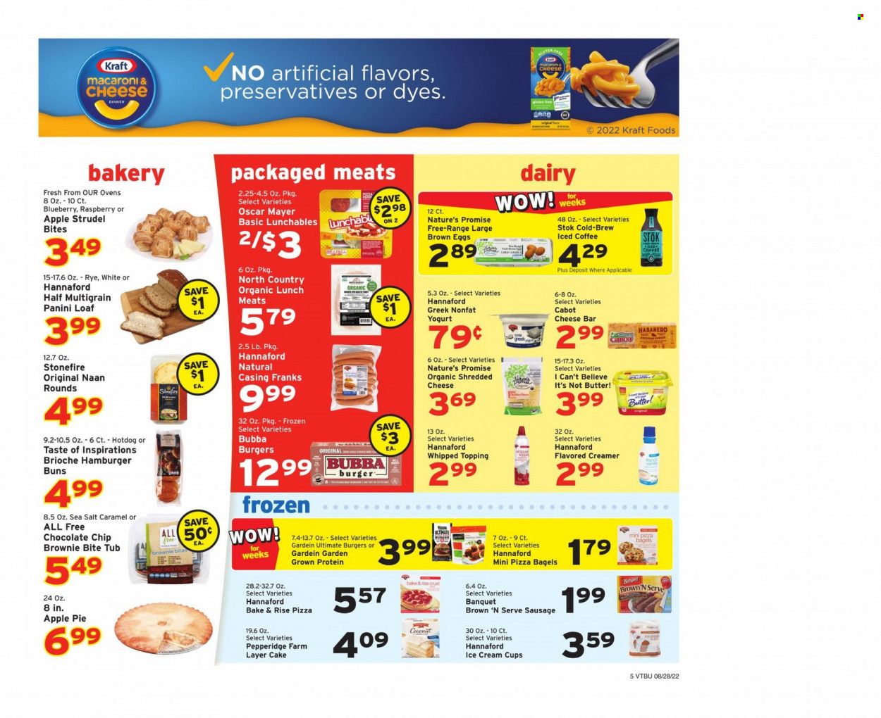 Hannaford (VT) Weekly Ad Flyer Specials August 28 to September 3, 2022