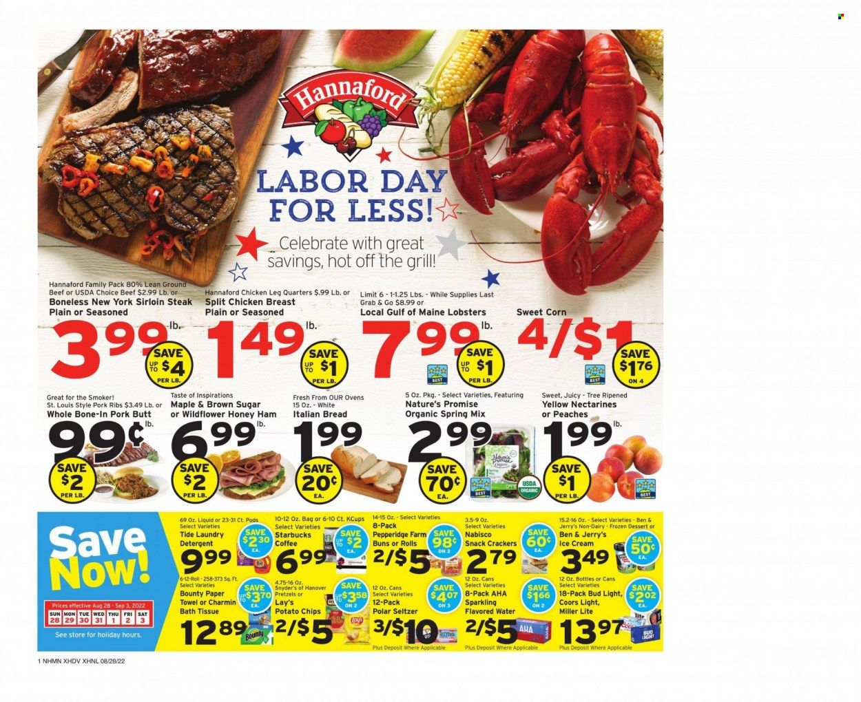 Hannaford (NH) Weekly Ad Flyer Specials August 28 to September 3, 2022