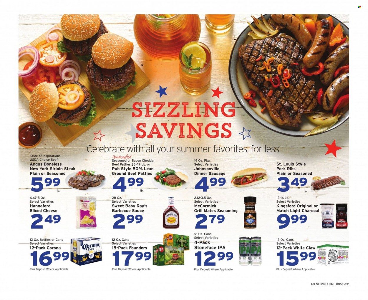 Hannaford (NH) Weekly Ad Flyer Specials August 28 to September 3, 2022