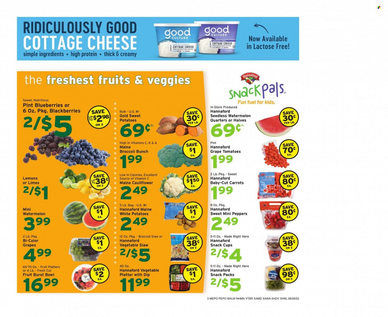 Hannaford (NH) Weekly Ad Flyer Specials August 28 to September 3, 2022