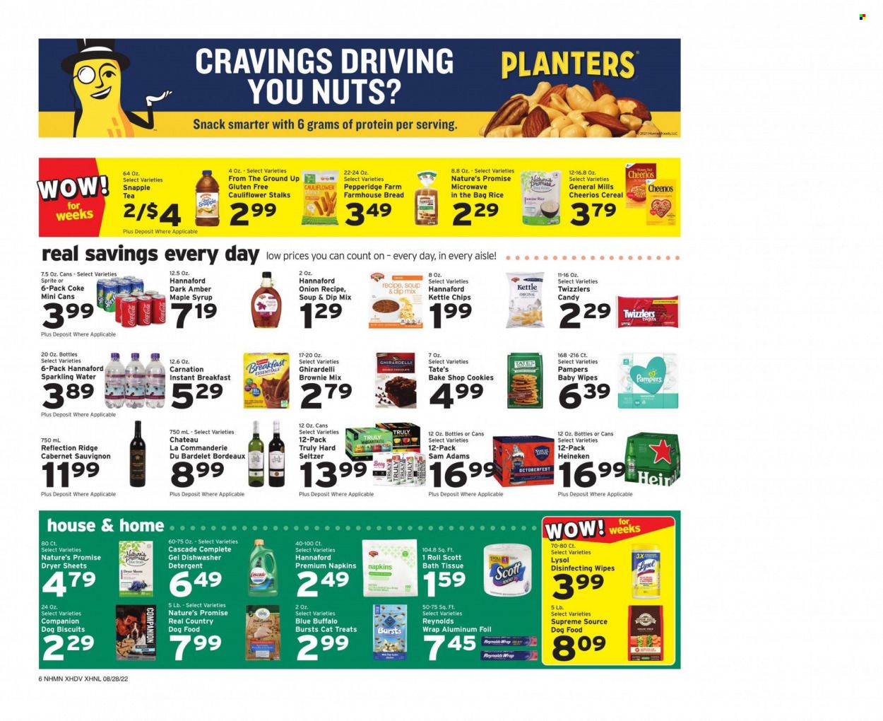 Hannaford (NH) Weekly Ad Flyer Specials August 28 to September 3, 2022