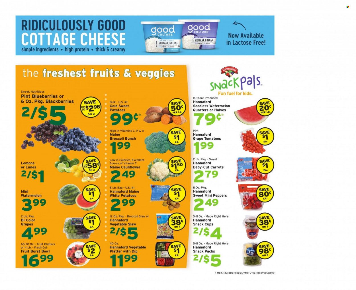 Hannaford (ME) Weekly Ad Flyer Specials August 28 to September 3, 2022