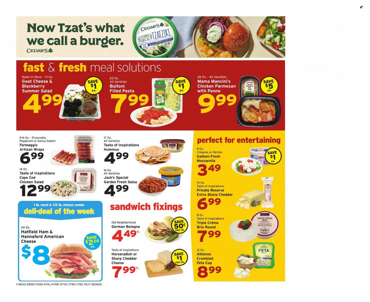 Hannaford (ME) Weekly Ad Flyer Specials August 28 to September 3, 2022
