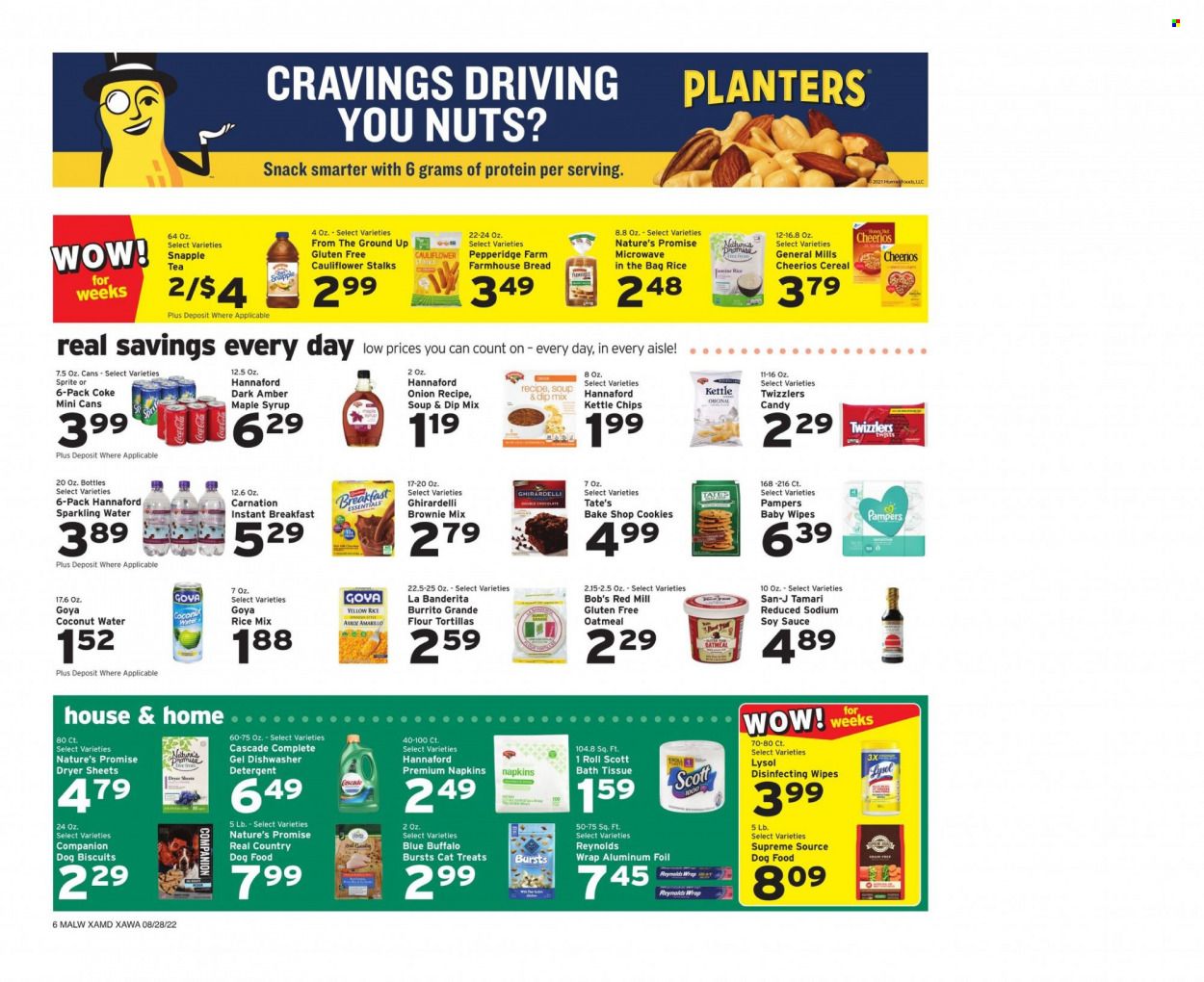Hannaford (MA) Weekly Ad Flyer Specials August 28 to September 3, 2022
