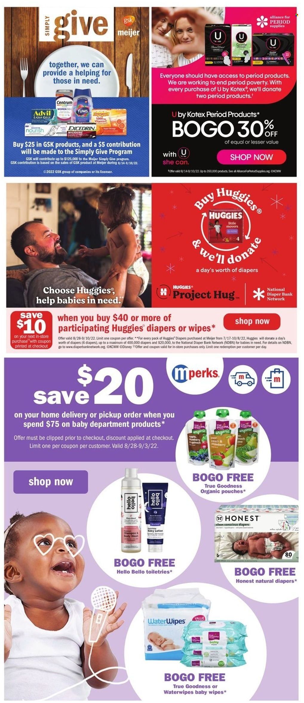 Meijer (IN) Weekly Ad Flyer Specials August 28 to September 3, 2022