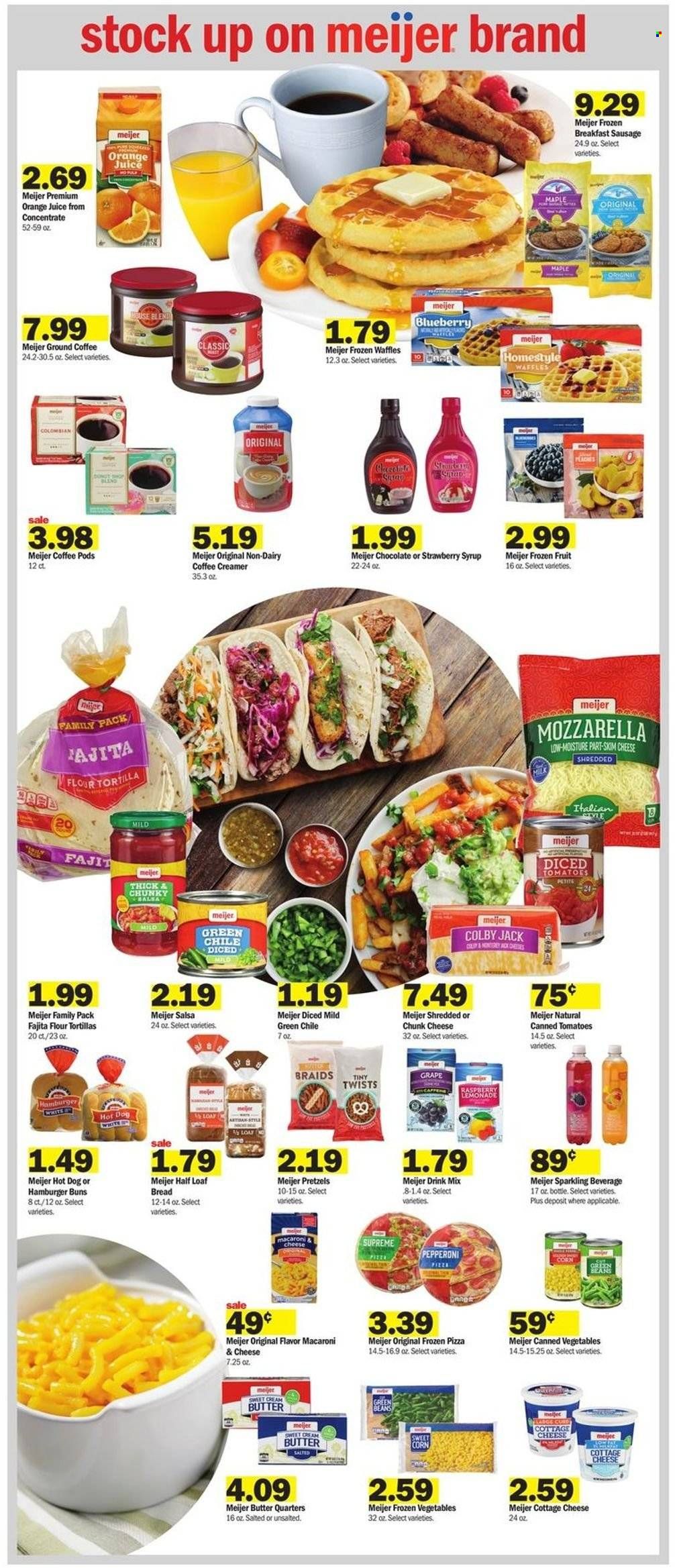Meijer (IN) Weekly Ad Flyer Specials August 28 to September 3, 2022