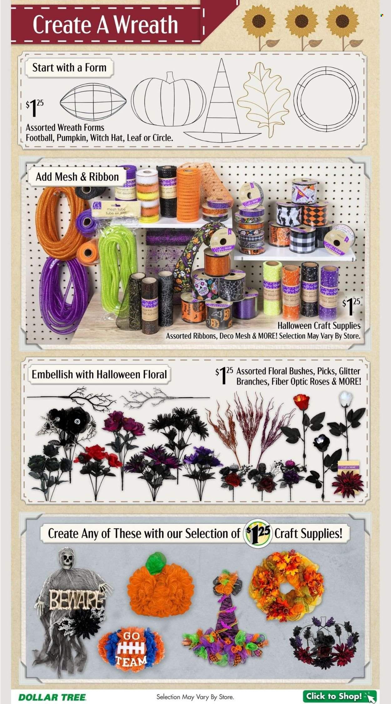 Dollar Tree Weekly Ad Flyer Specials August 28 to September 10, 2022