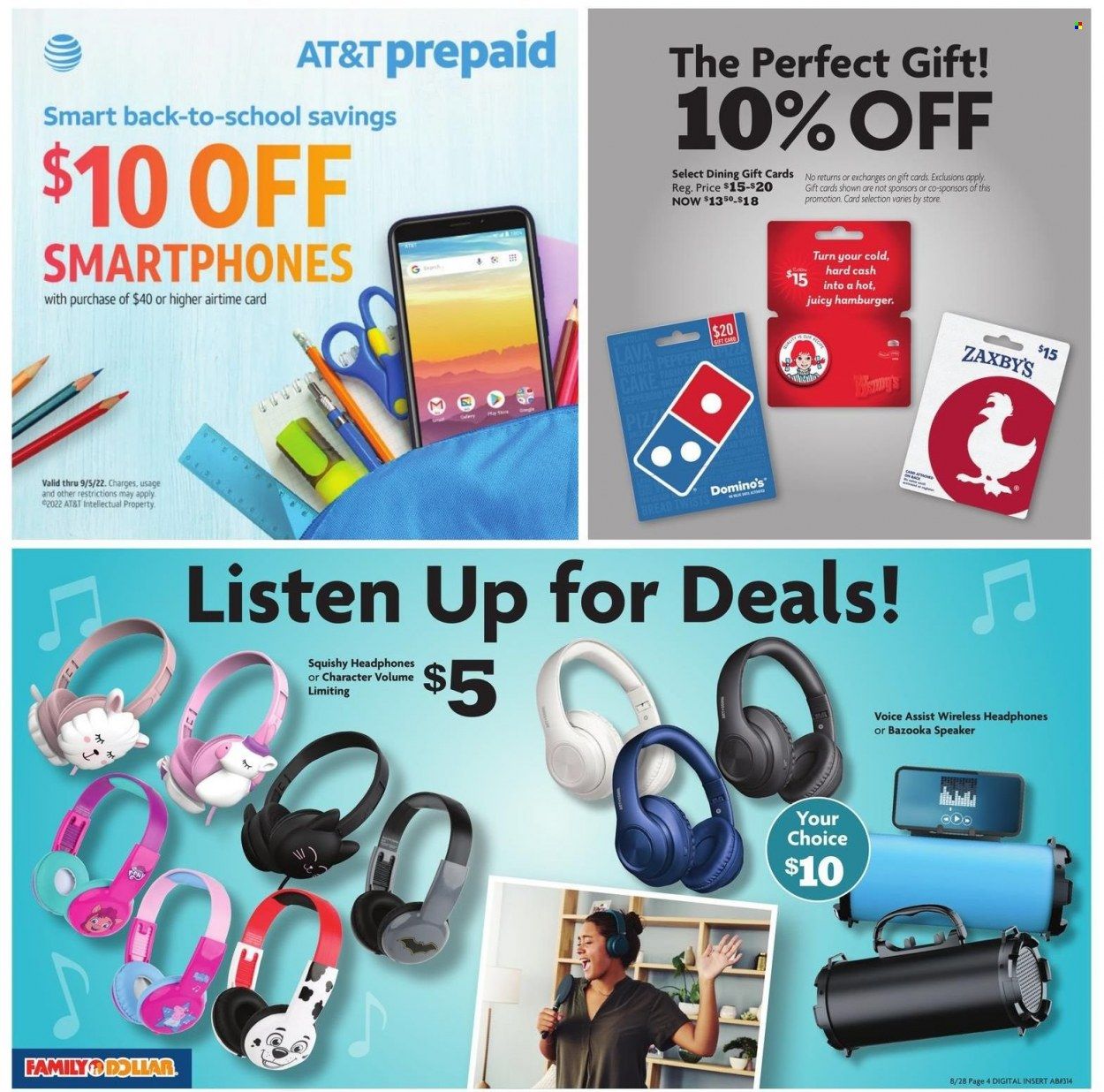 Family Dollar Weekly Ad Flyer Specials August 28 to September 5, 2022