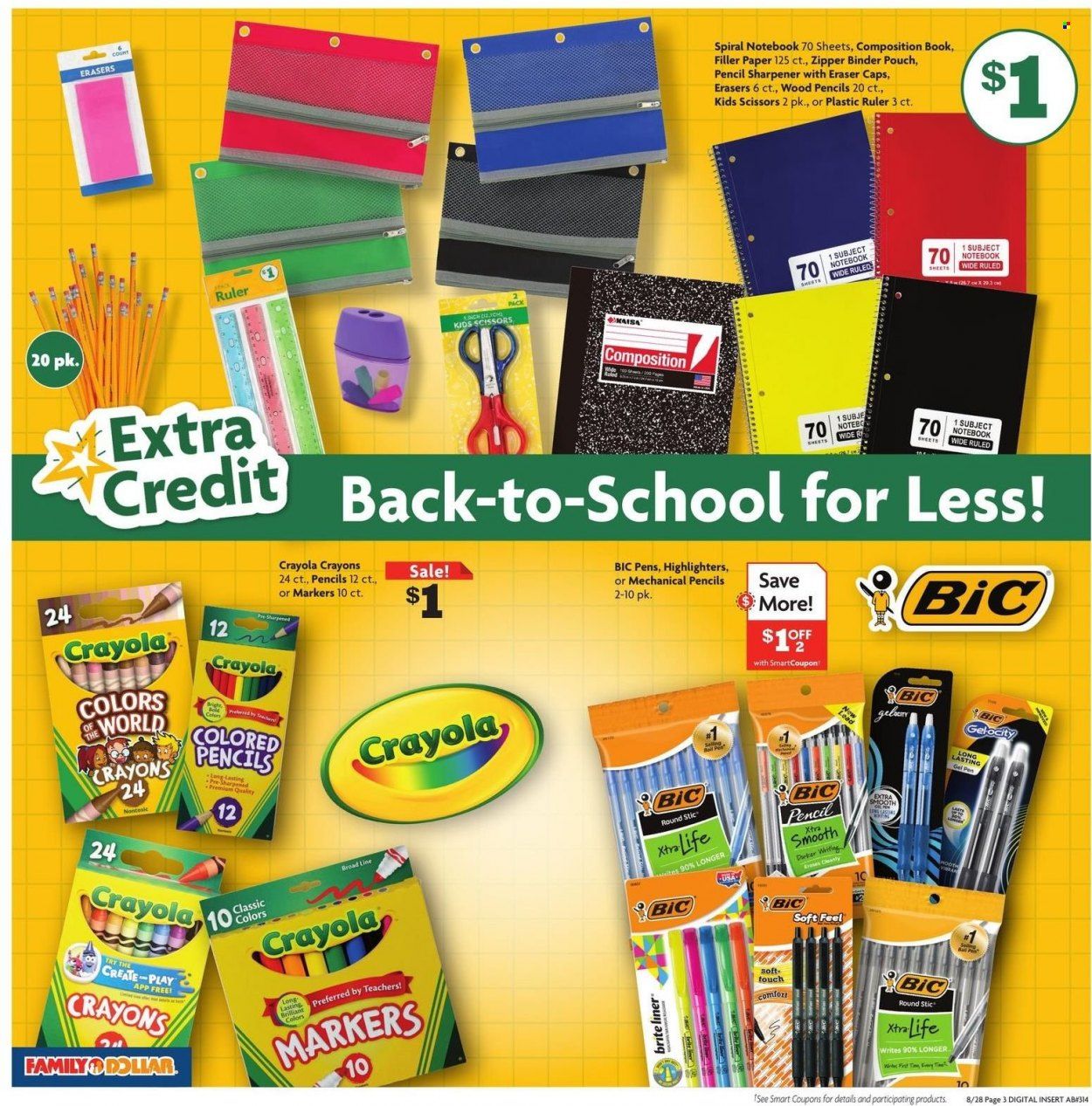 Family Dollar Weekly Ad Flyer Specials August 28 to September 5, 2022