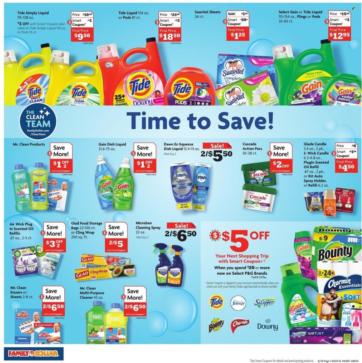 Family Dollar Weekly Ad Flyer Specials August 28 to September 5, 2022