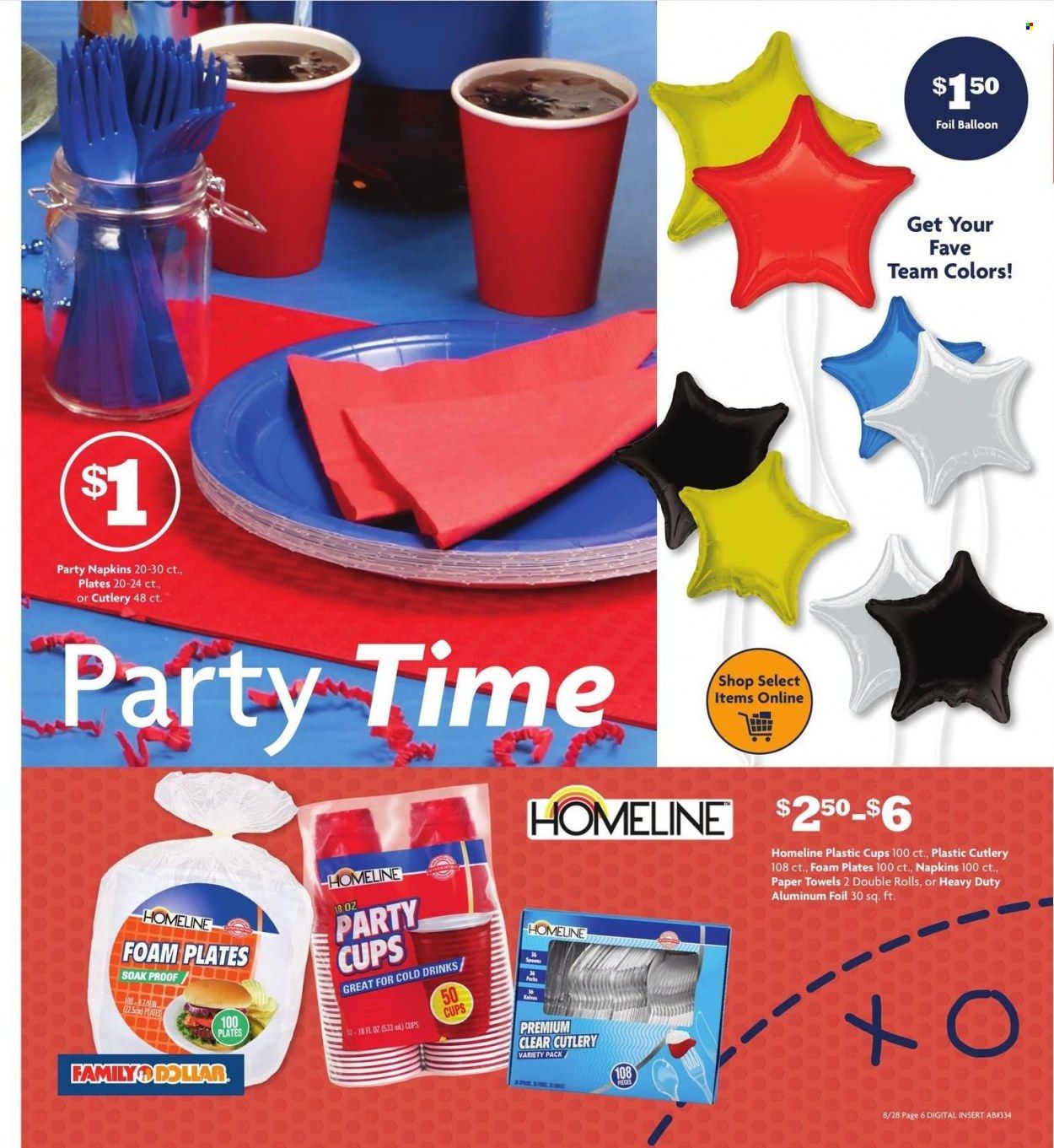 Family Dollar Weekly Ad Flyer Specials August 28 to October 22, 2022