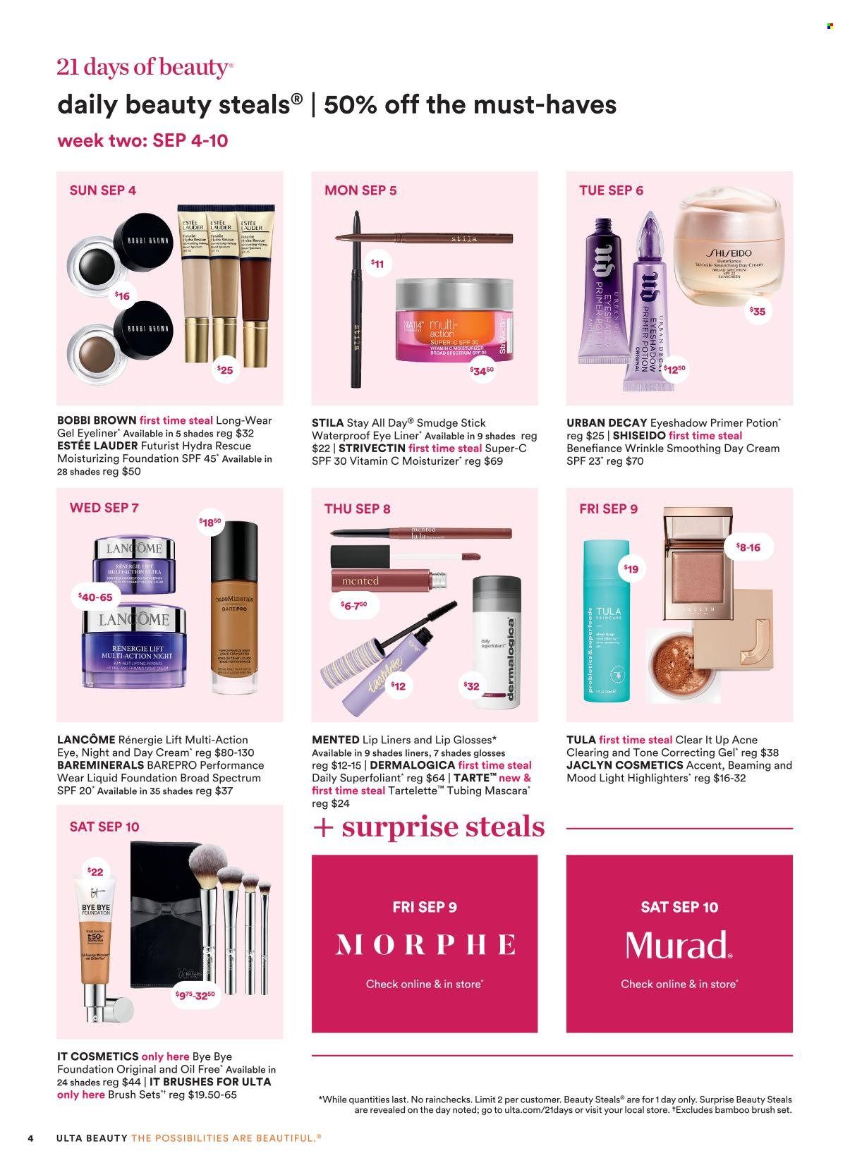 Ulta Beauty Weekly Ad Flyer Specials August 28 to September 17, 2022