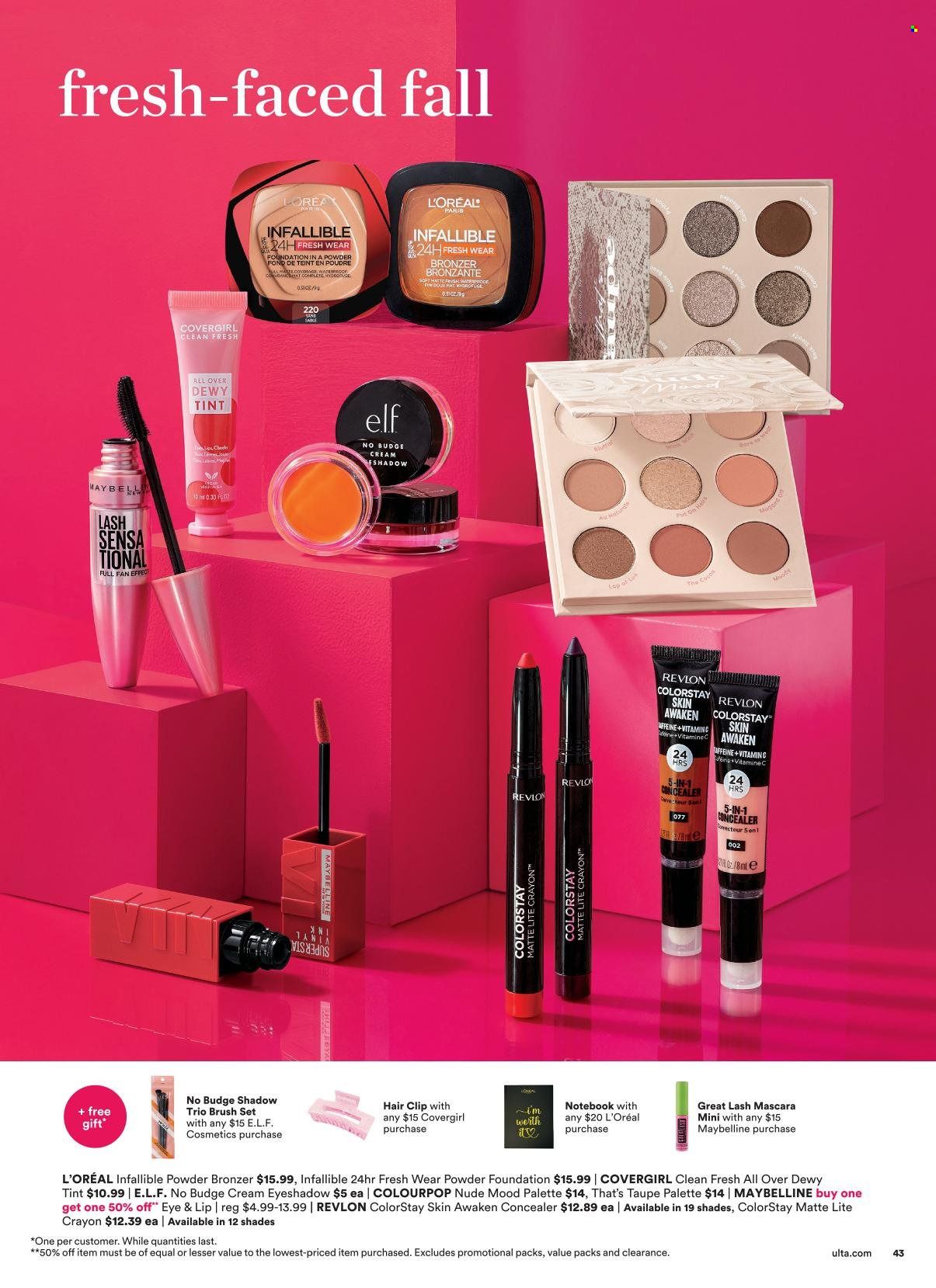 Ulta Beauty Weekly Ad Flyer Specials August 28 to September 17, 2022