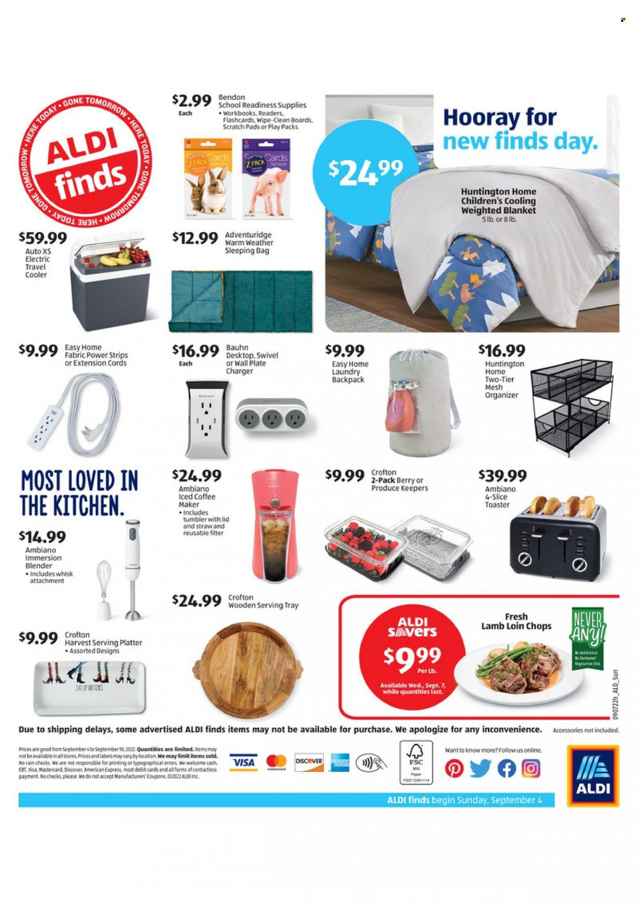 ALDI Weekly Ad Flyer Specials September 4 to September 10, 2022