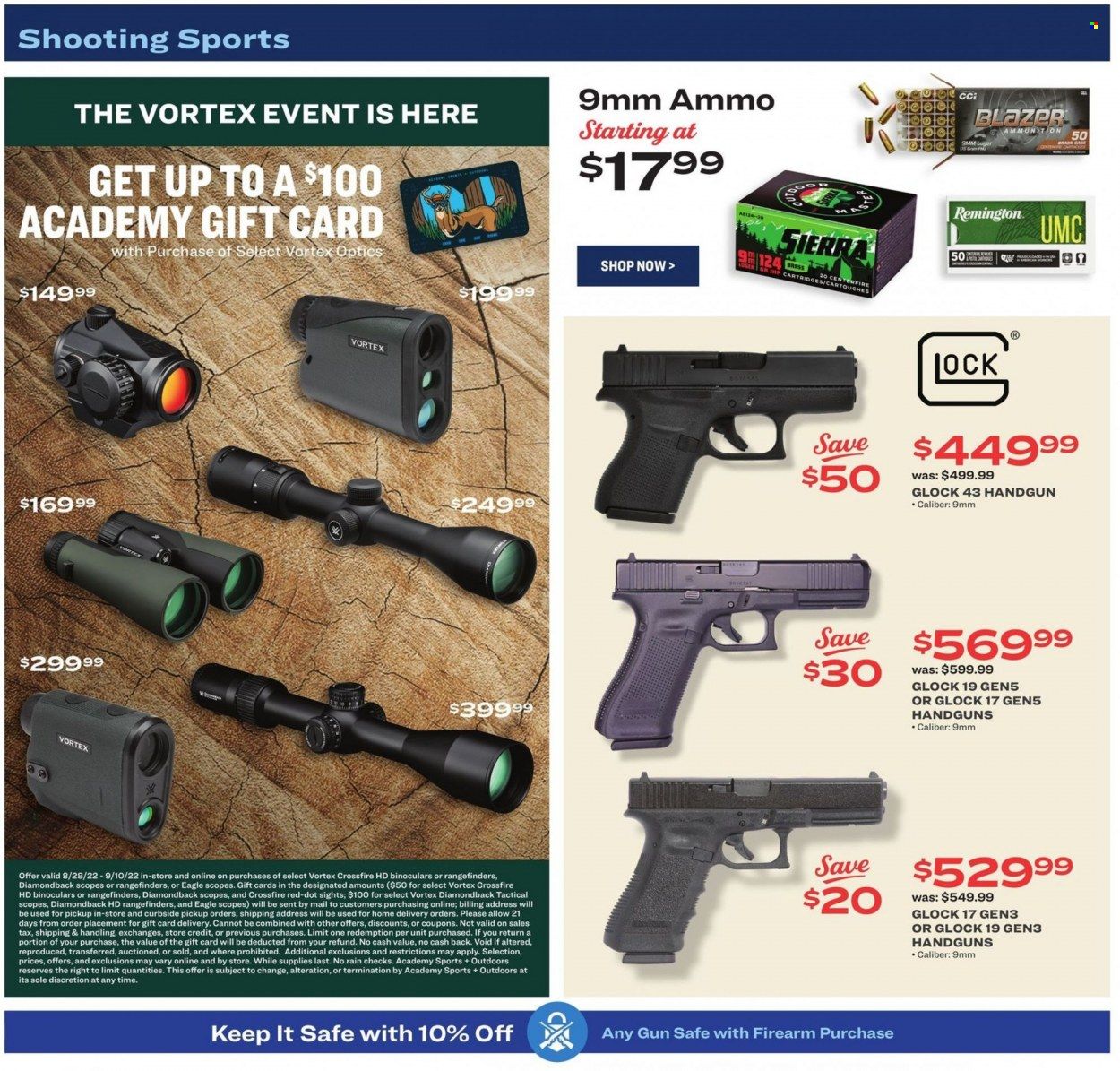 Academy Sports + Outdoors Weekly Ad Flyer Specials August 29 to September 11, 2022