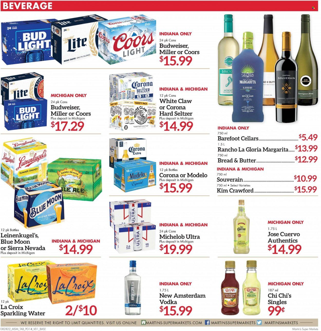 Martin’s (IN, MI) Weekly Ad Flyer Specials August 28 to September 3, 2022