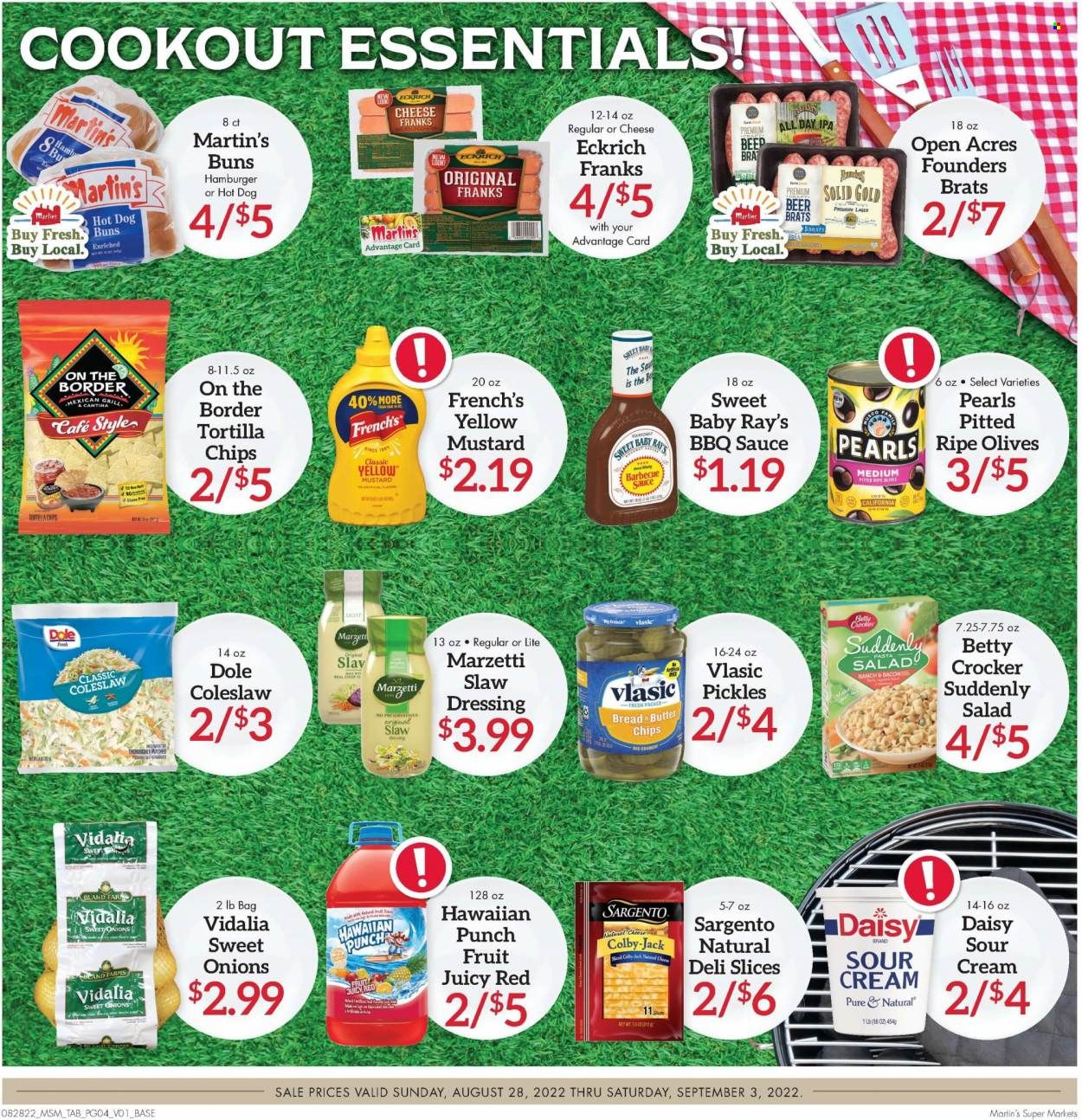 Martin’s (IN, MI) Weekly Ad Flyer Specials August 28 to September 3, 2022