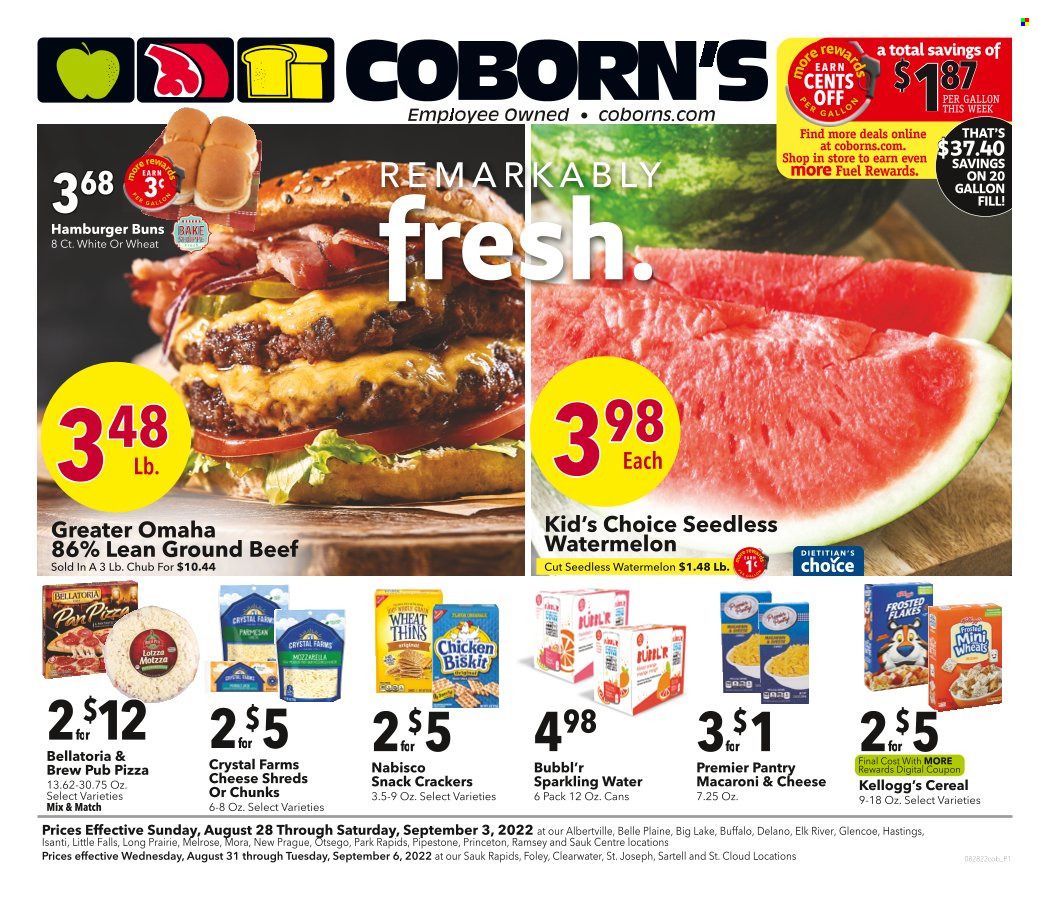 Coborn's (MN, SD) Weekly Ad Flyer Specials August 28 to September 3, 2022