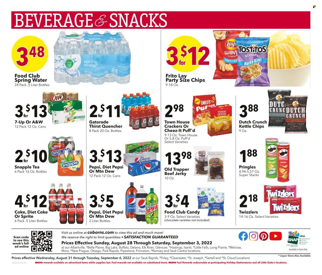 Coborn's (MN, SD) Weekly Ad Flyer Specials August 28 to September 3, 2022