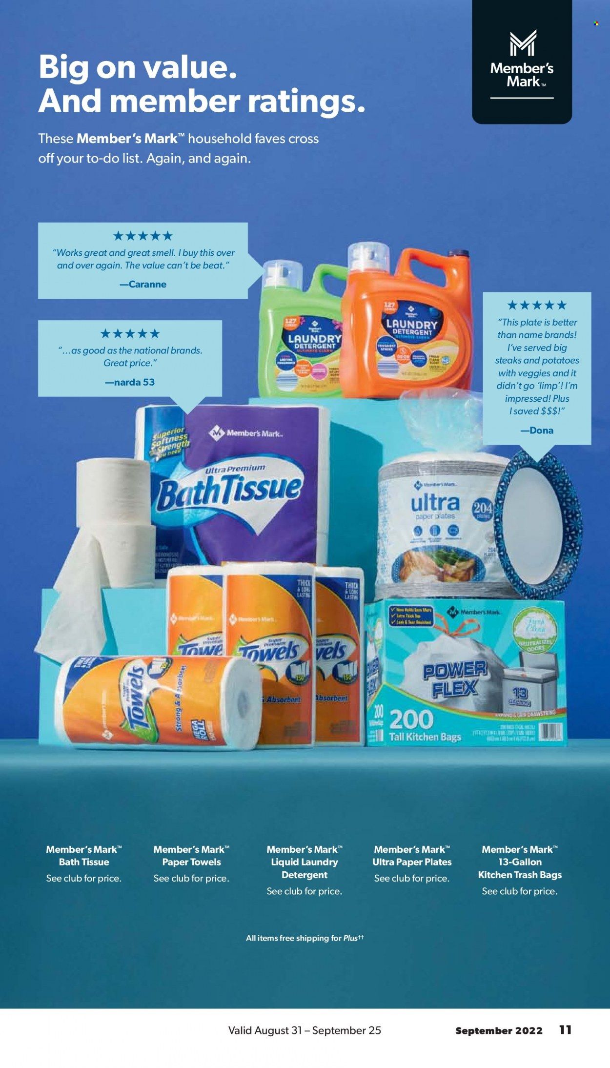 Sam's Club Weekly Ad Flyer Specials August 31 to September 25, 2022