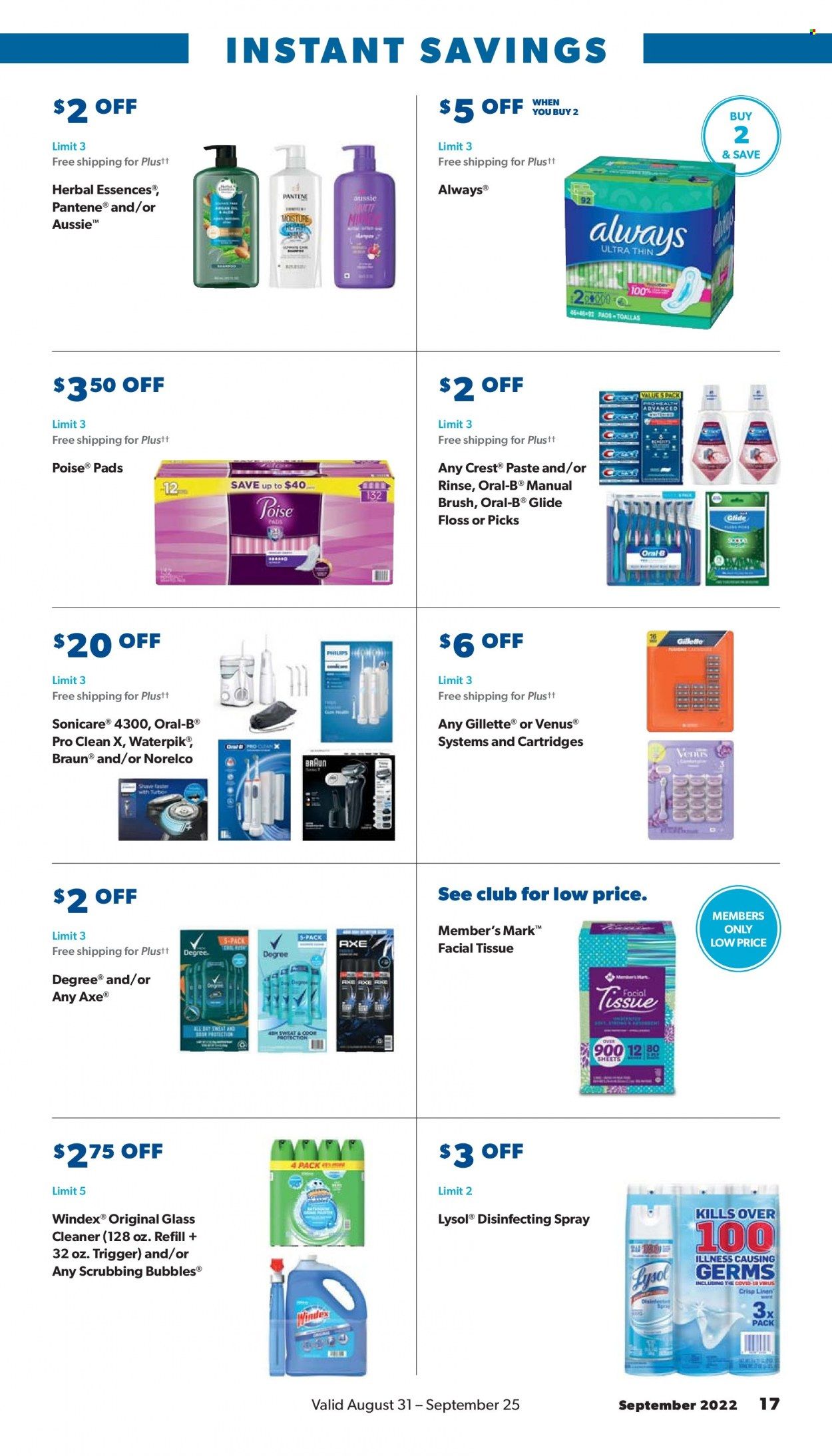 Sam's Club Weekly Ad Flyer Specials August 31 to September 25, 2022