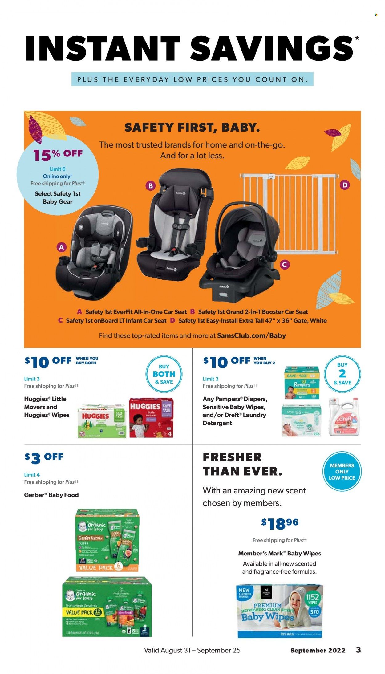 Sam's Club Weekly Ad Flyer Specials August 31 to September 25, 2022