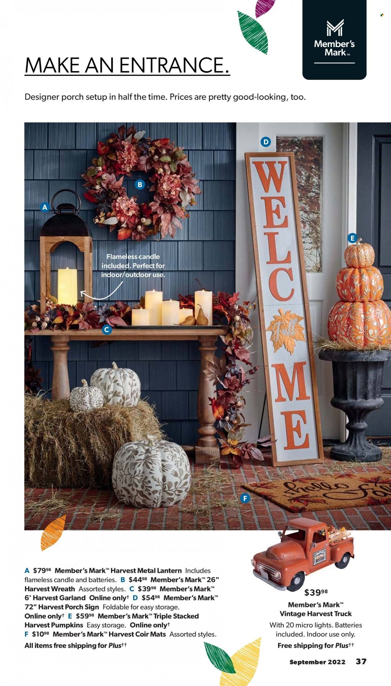 Sam's Club Weekly Ad Flyer Specials August 31 to September 25, 2022
