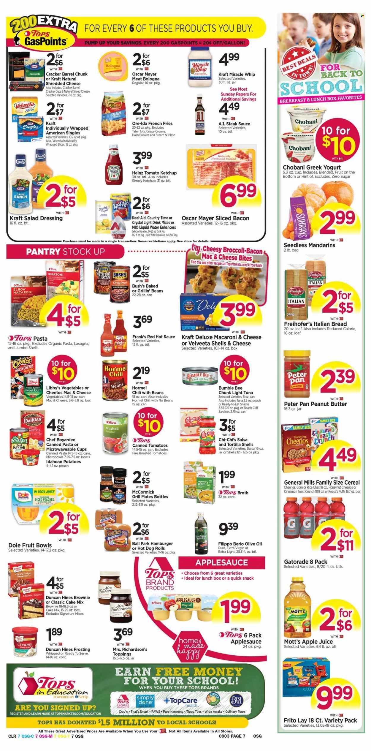 Tops Weekly Ad Flyer Specials August 28 to September 3, 2022