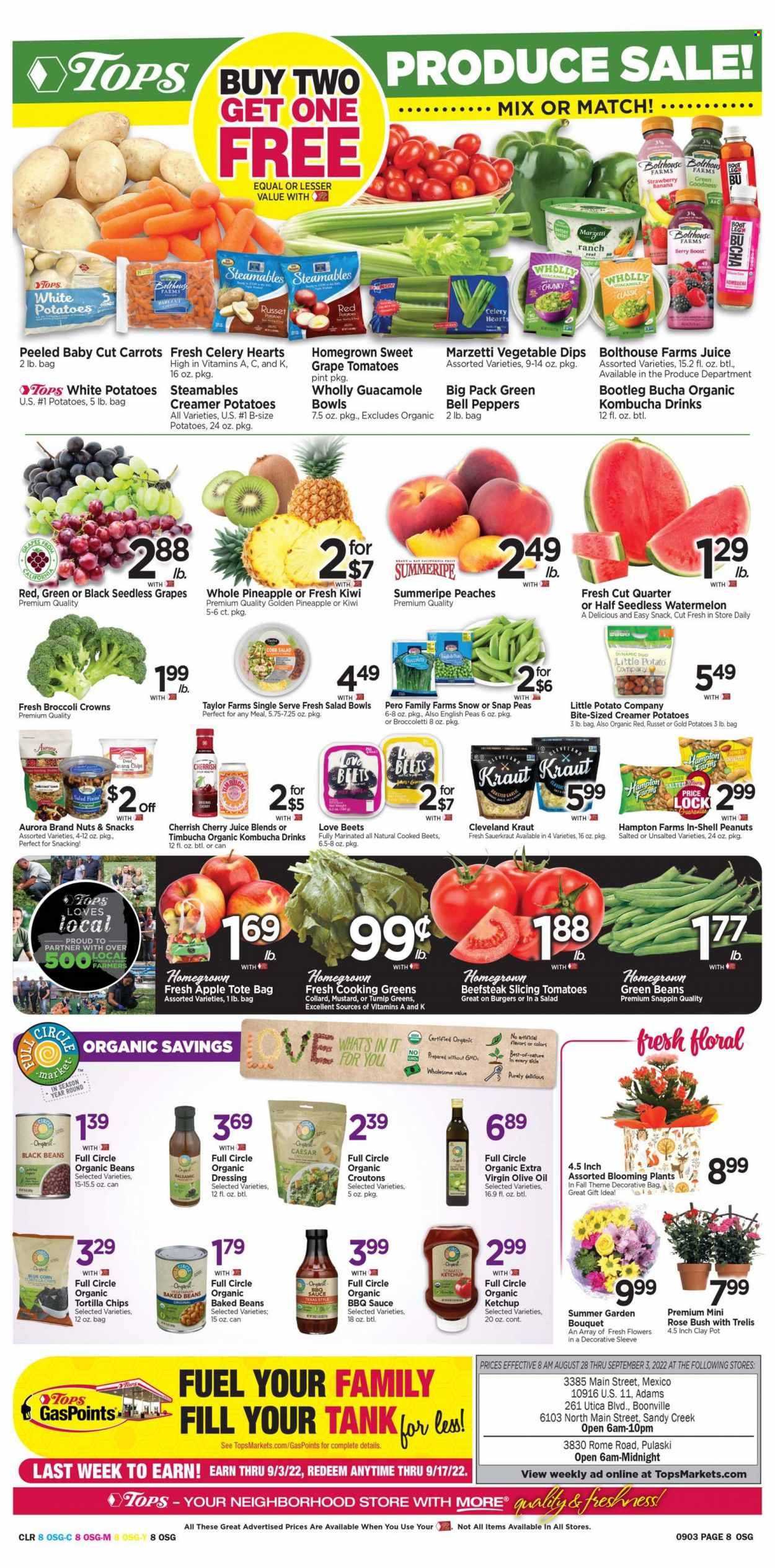 Tops Weekly Ad Flyer Specials August 28 to September 3, 2022