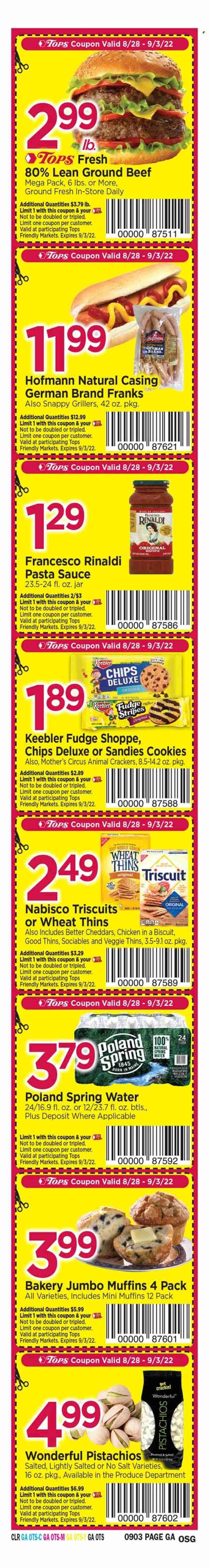 Tops Weekly Ad Flyer Specials August 28 to September 3, 2022