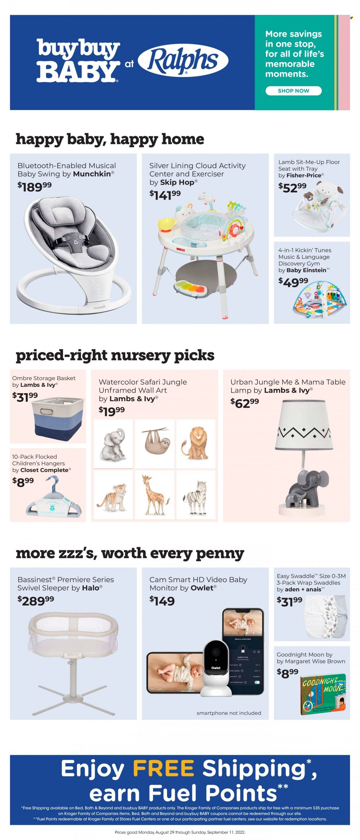 Ralphs (MD, NC, VA) Weekly Ad Flyer Specials August 29 to September 11, 2022