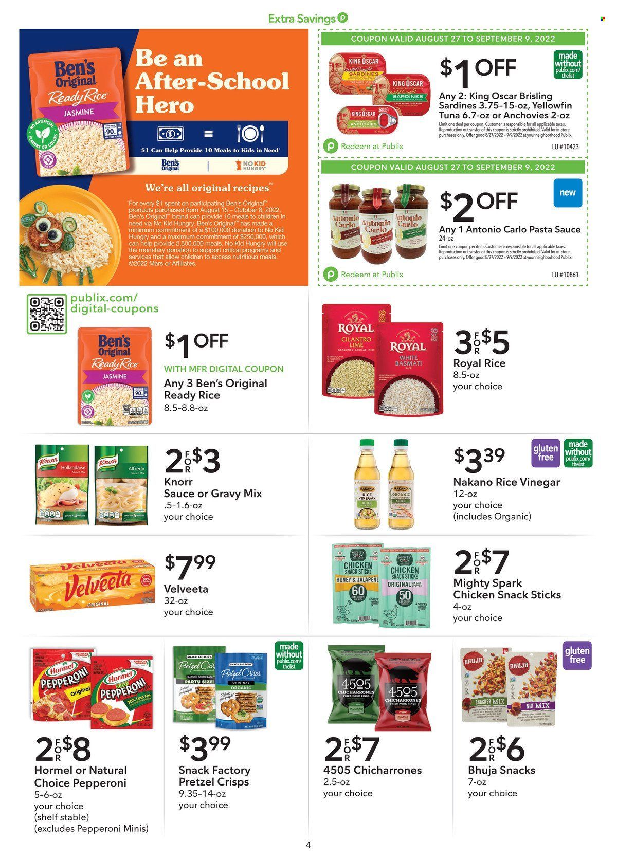Publix (AL, FL, GA, NC, SC, TN) Weekly Ad Flyer Specials August 27 to September 9, 2022