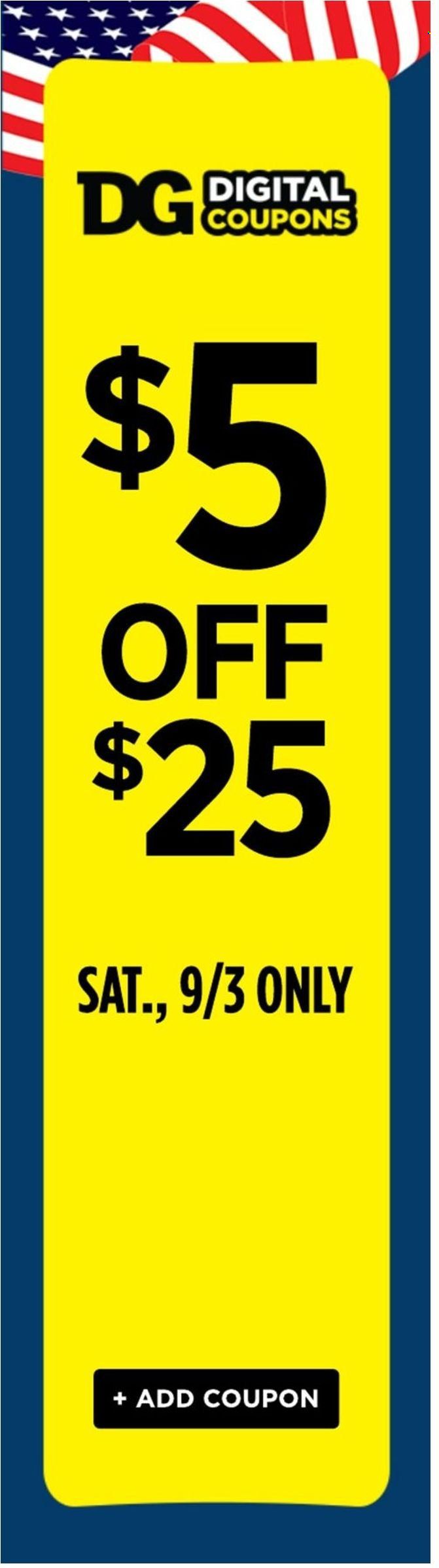 Dollar General Weekly Ad Flyer Specials August 28 to September 3, 2022