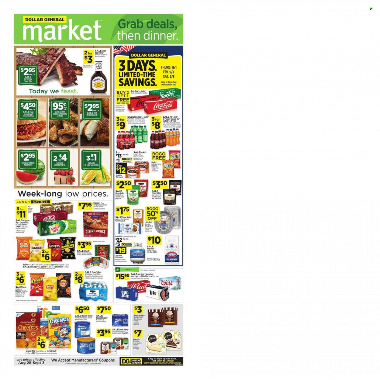 Dollar General (TN) Weekly Ad Flyer Specials August 28 to September 3, 2022