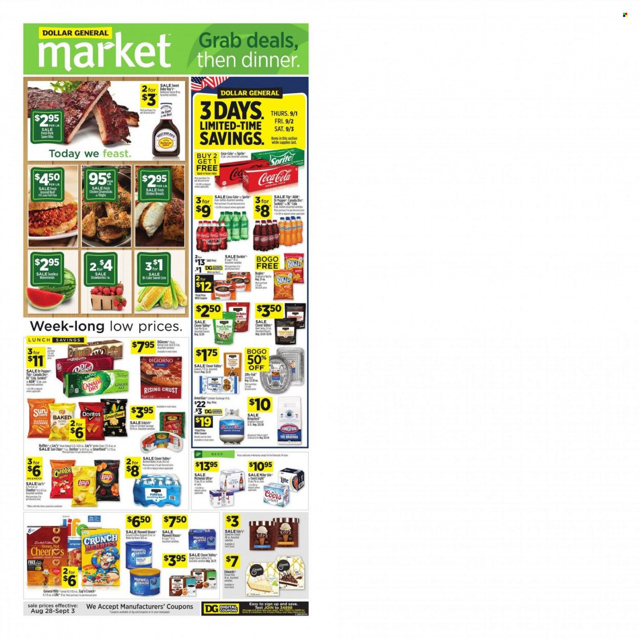 Dollar General (KY) Weekly Ad Flyer Specials August 28 to September 3, 2022