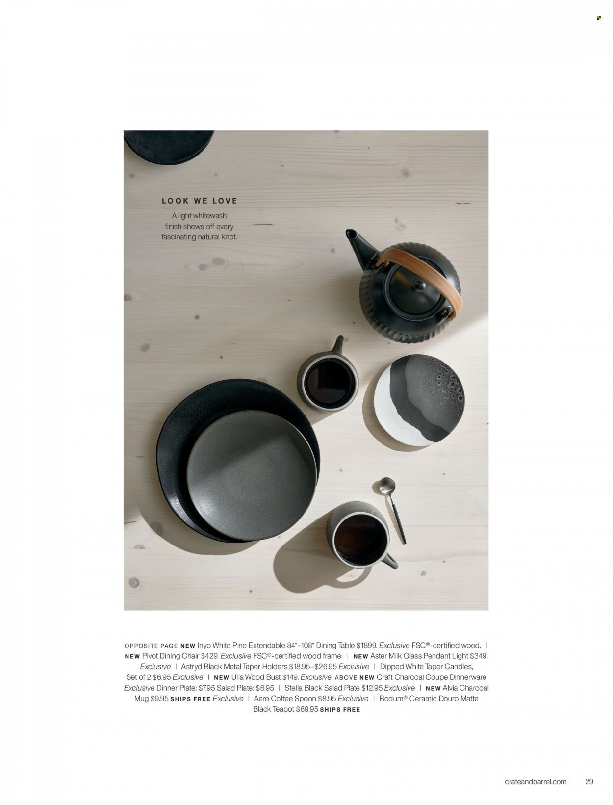 Crate & Barrel Promotions & Flyer Specials October 2022