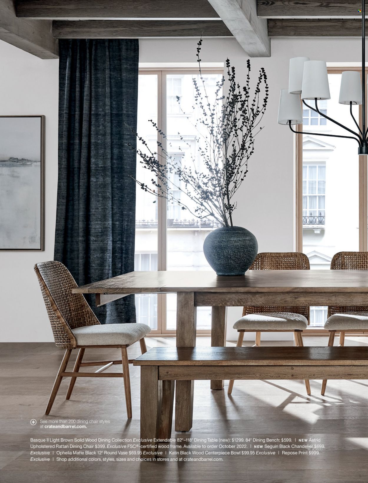 Crate & Barrel Promotions & Flyer Specials October 2022