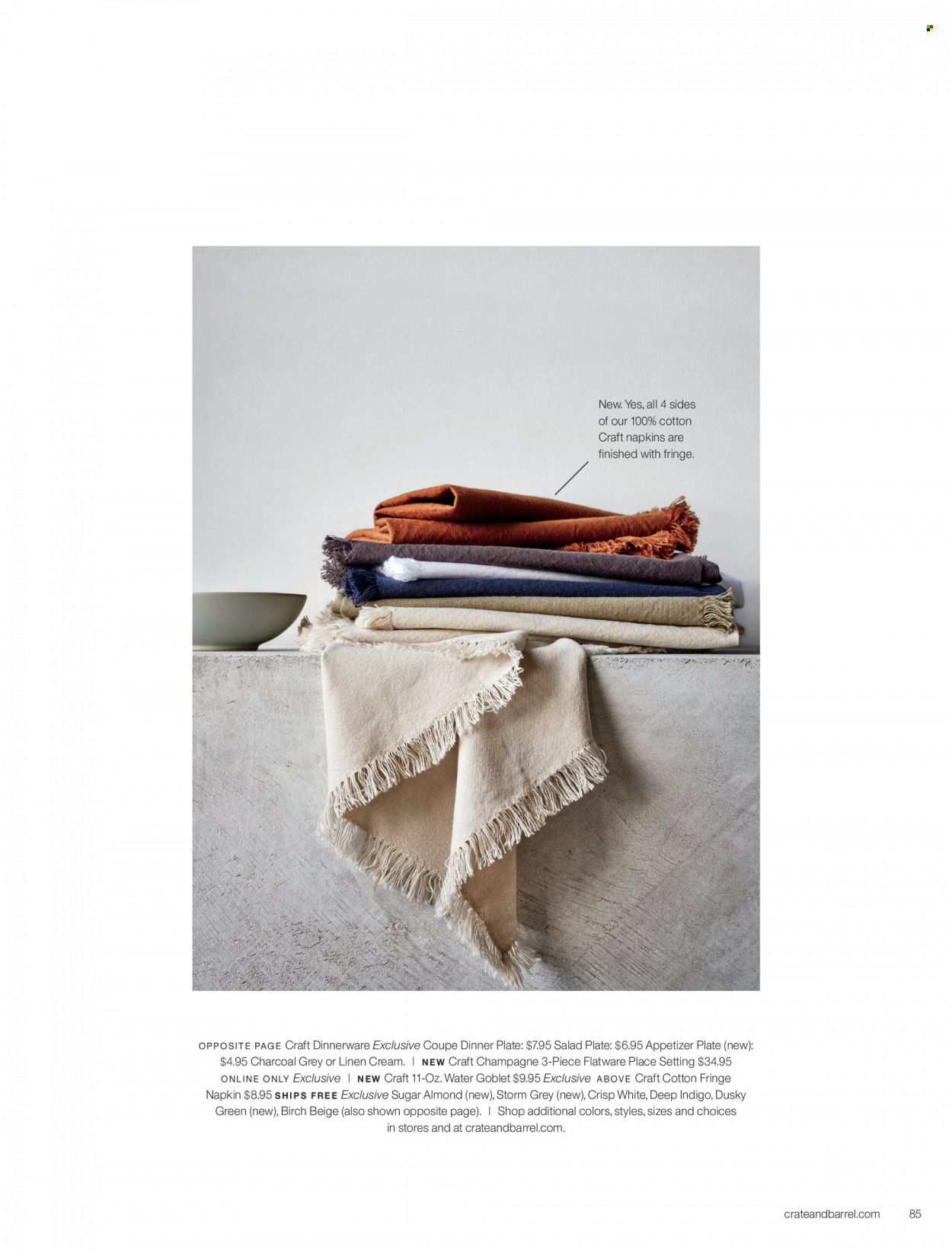 Crate & Barrel Promotions & Flyer Specials October 2022