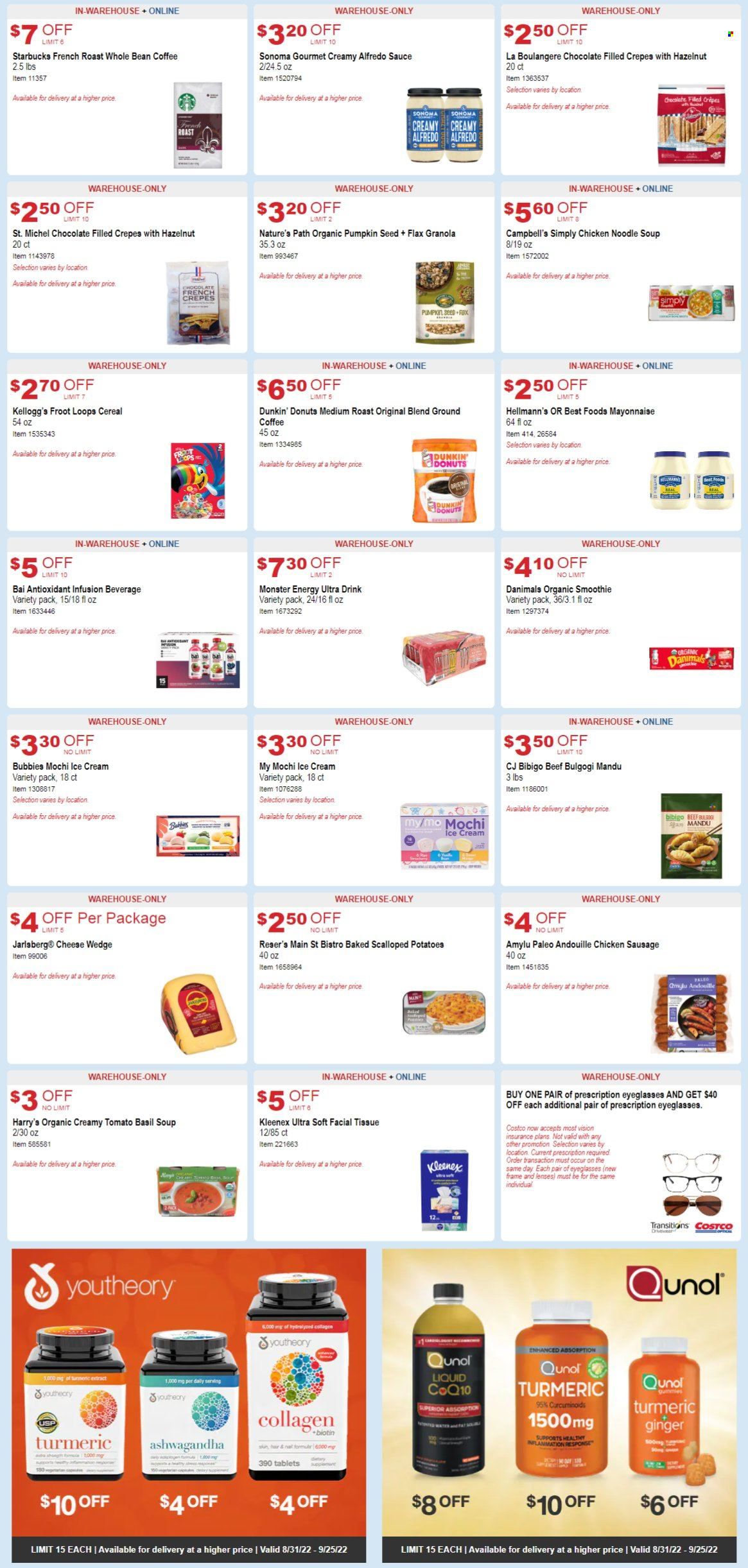 Costco Weekly Ad Flyer Specials August 31 to September 25, 2022