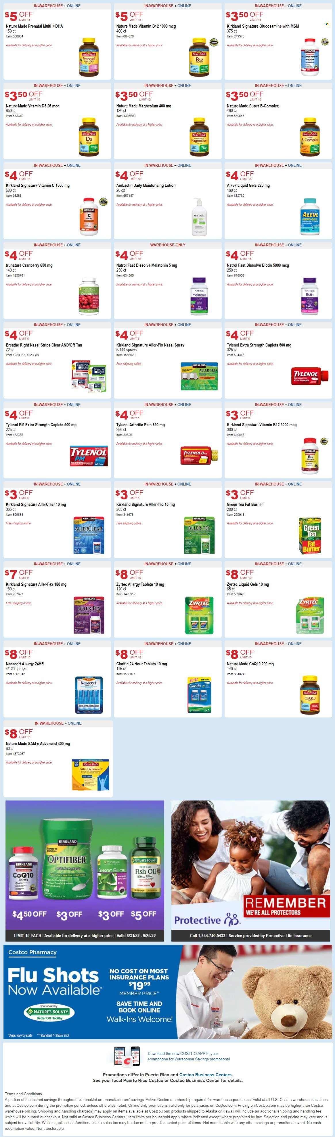 Costco Weekly Ad Flyer Specials August 31 to September 25, 2022